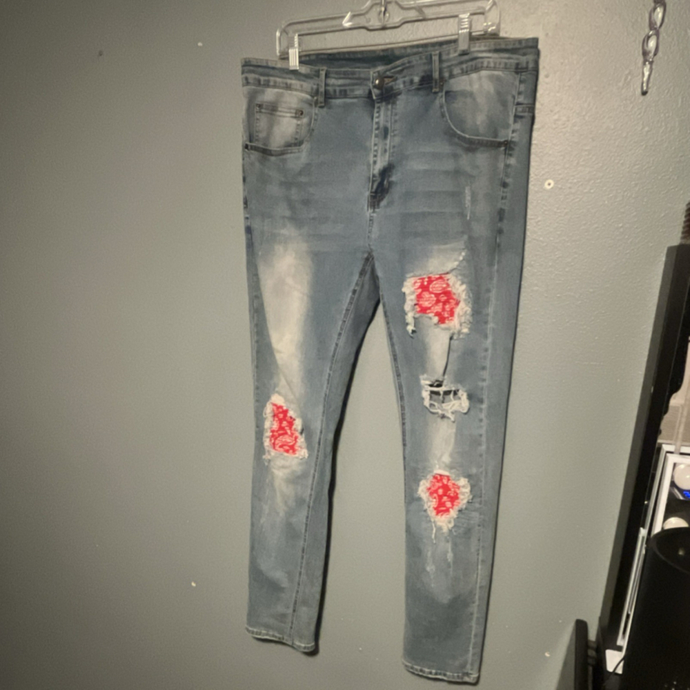 Young & Reckless Distressed Skinny Jeans